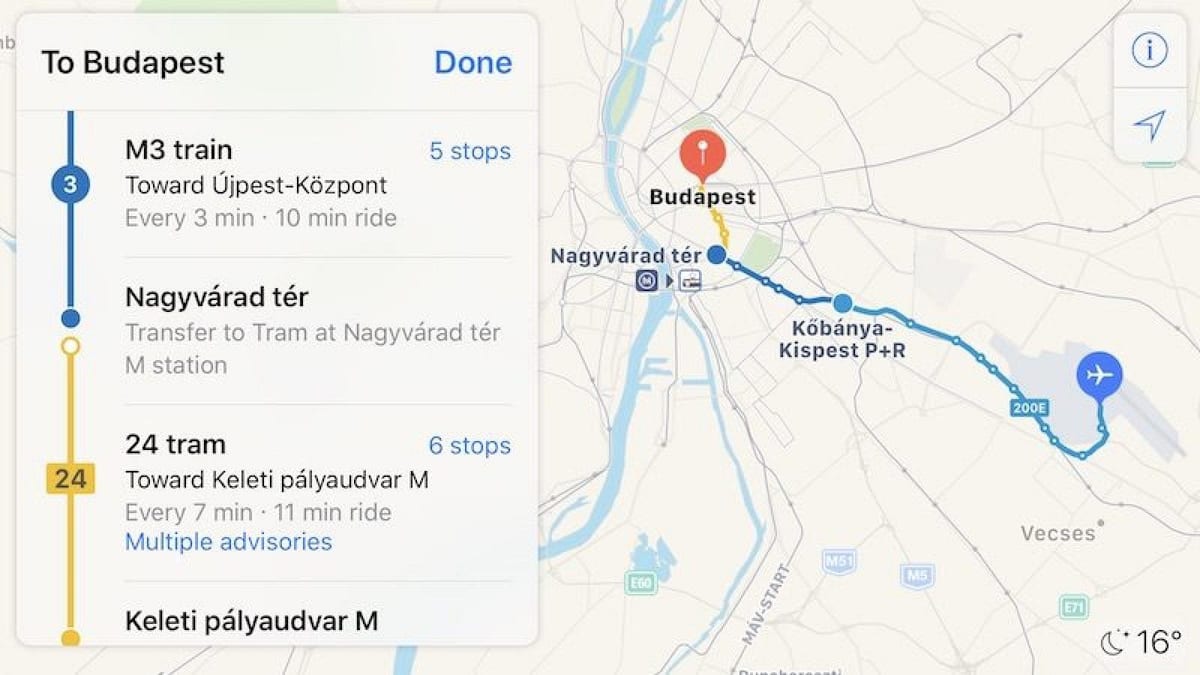 बुडापेस्ट kelenfold रेलवे स्टेशन का नक्शा